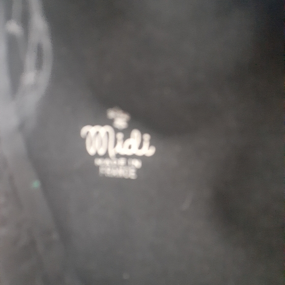 Vtg Midi Made in France Black Hat with Veil - Picture 5 of 5